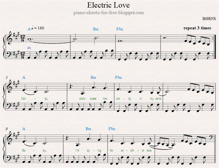 download lagu electric love borns
